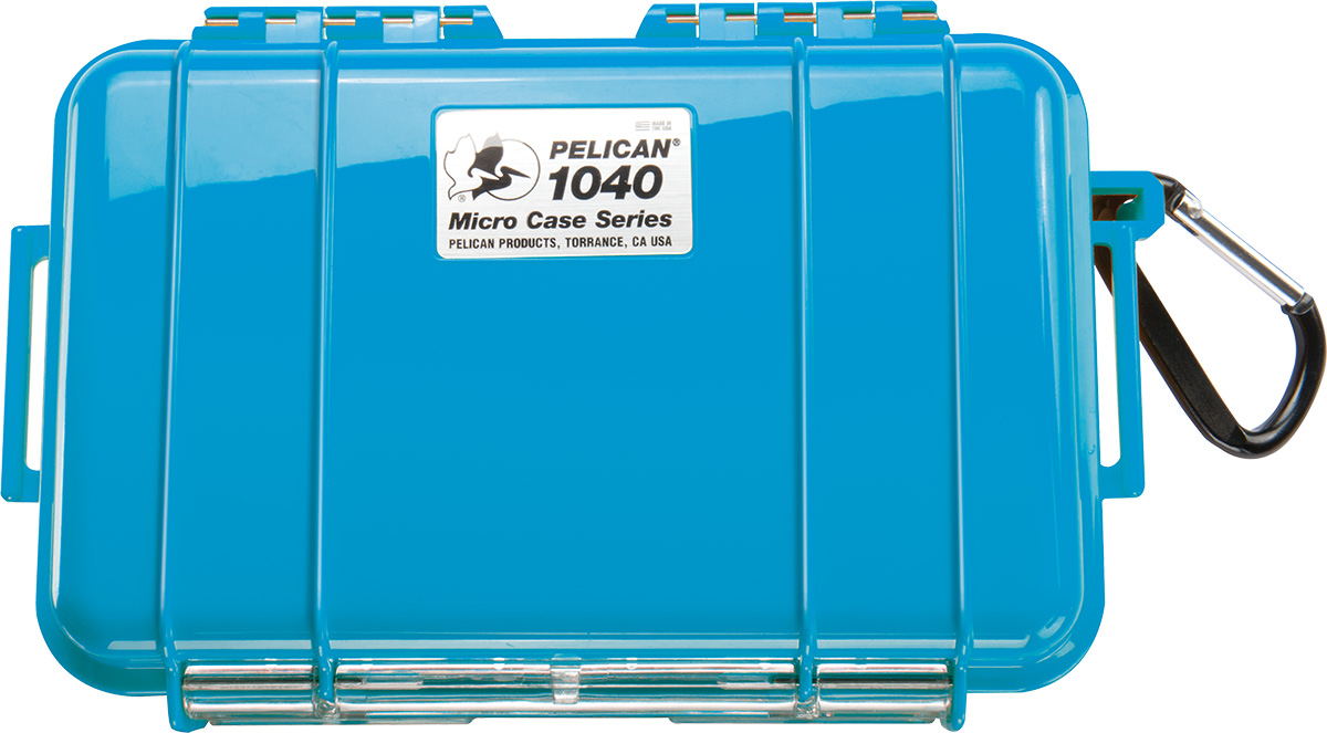 pelican 1040 blue watertight hard micro case