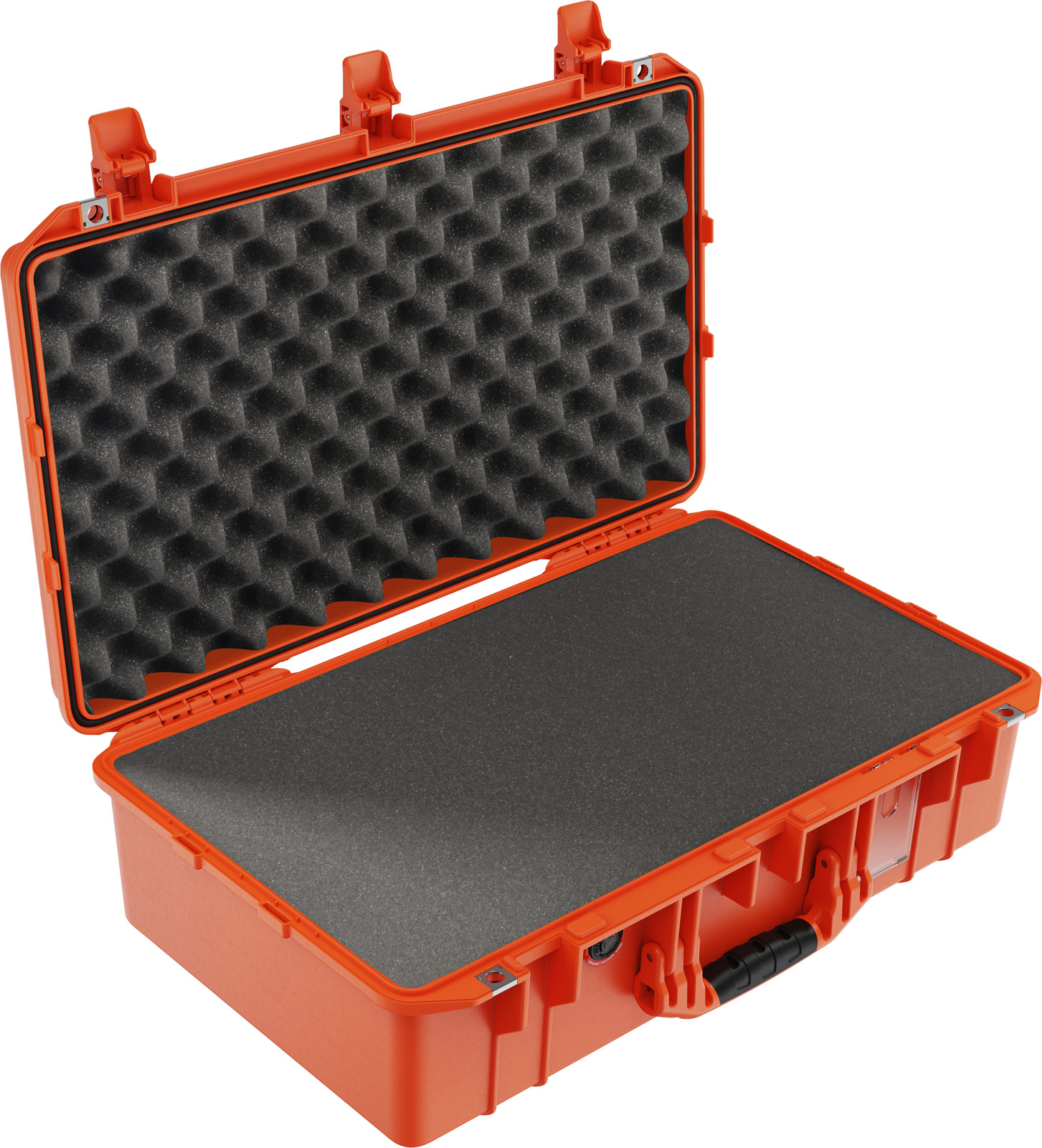 pelican 1555 orange foam waterproof case