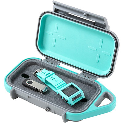 pelican g40 teal smart watch usb cable case
