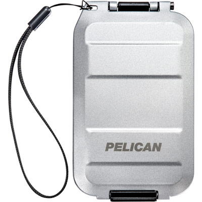 pelican g5 field wallet silver tough case