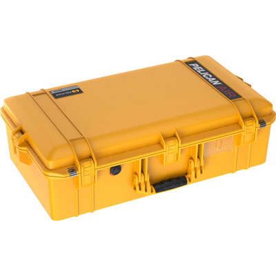 pelican yellow 1605 air case watertight cases